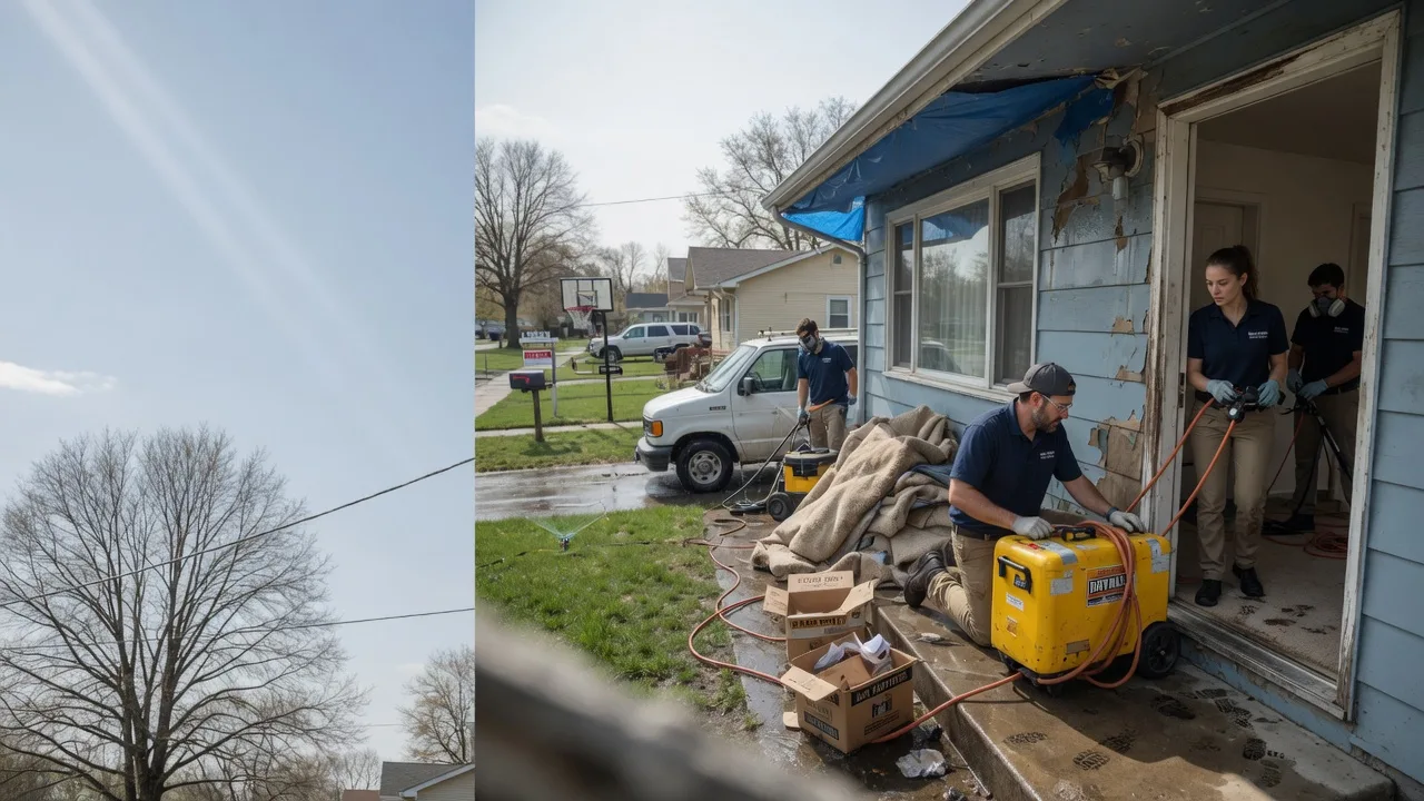 Basement Flood Cleanup in Kaleva, MI near me